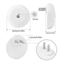Luz Noturna LED com Sensor Inteligente Crepúsculo-Amanhecer | Plug-in Automática para Casa