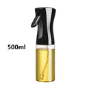 Frasco Borrifador de Óleo 200ml/300ml/500ml | Dispenser de Azeite, Vinagre e Molho de Soja | Spray para Cozinha, Churrasco e Camping | Estilo Moderno