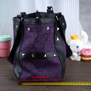 Bolsa Feminina MINISO Sanrio Hello Kitty – Vintage Roxa Y2K, Estilo Gótico Multifuncional