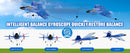 Avião RC SU35 FX620/FX820 – Modelo Planador com Controle Remoto 2.4G e Luzes LED