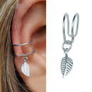 Ear Cuffs Femininos KOTiK 2025 – Brincos de Clipe Sem Furo com Zircônia Cúbica, Modernos e Geométricos