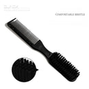 Pente Profissional Antiestático para Cabelo – Barber e Salão, Escova de Corte com Dentes Largos