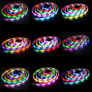 TUYA LED Strip Lights WS2812 RGBIC – Tira de LED Endereçável com Efeito Perseguidor, Wi-Fi, USB 5V, Smartlife Dreamcolor
