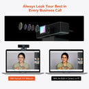 Webcam Nuroum V11 – Full HD 1080p 60fps com Microfone Integrado, Plug & Play para PC e Laptop