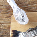 Raspador de Escamas de Peixe | Escova para Limpeza de Peixe e Frutos do Mar | Acessório de Cozinha Ecológico