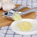 Espremedor de Alho Manual em Aço Inoxidável | Triturador de Alho e Gengibre Portátil para Cozinha Doméstica