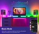 TUYA LED Strip Lights WS2812 RGBIC – Tira de LED Endereçável com Efeito Perseguidor, Wi-Fi, USB 5V, Smartlife Dreamcolor