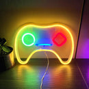 Luz Neon USB para Parede – Decoração Gamer para Quarto, Sala de Jogos e Teen Room