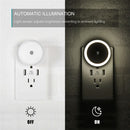 Luz Noturna LED com Sensor Inteligente Crepúsculo-Amanhecer | Plug-in Automática para Casa