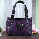 Bolsa Feminina MINISO Sanrio Hello Kitty – Vintage Roxa Y2K, Estilo Gótico Multifuncional