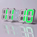 Relógio Digital 3D Niditon – Mesa e Parede, Moderno, com Exibição de Hora, Calendário e Umidade