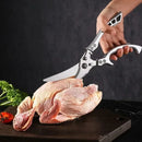 Faca de Cozinha Laser Damascus InLeung | Cutelo, Chef, Carne, Frutas e Pão | Faca Multifuncional para Barbecue e Preparos Domésticos