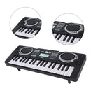 Piano Eletrônico Infantil 37 Teclas – Teclado Musical Portátil Educacional para Crianças