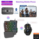 Controlador Móvel LEEDOAR M1 Pro 4 em 1 – Adaptador Mouse e Teclado Bluetooth V5.0 Programável para iOS e Android