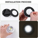 Luz Noturna Recarregável USB Portátil | LED para Sala de Estar, Quarto e Decoração de Casa