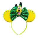 Tiaras com Orelhas do Mickey e Laços Disney – Acessórios de Cabelo para Bebês, Crianças e Adultos