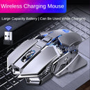 Mouse Sem Fio SC300 SSMMDZ – Recarregável, Silencioso, 6400 DPI, Luzes Coloridas, Para Notebook e Desktop