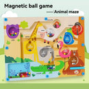 Brinquedo de Labirinto Magnético Infantil – Jogo Educativo de Concentração e Coordenação (2 a 6 anos)