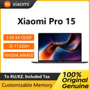 Laptop Xiaomi Pro 15 – 15,6” 3.5K OLED, Intel i5-11320H, 16GB RAM, 512GB SSD, NVIDIA MX450, Windows 11