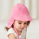Chapéu de Sol Infantil Ajustável – Proteção Solar FPS 50+ para Bebês e Crianças