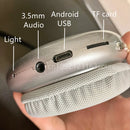 Fones de Ouvido P9 IGRARK – Sem Fio Bluetooth 5.0, Cancelamento de Ruído Ativo, Microfone, Over-Ear para Esportes e Jogos