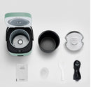 Mini Panela Elétrica de Arroz BALASHOV | Cozinha Doméstica para 1-2 Pessoas | Panela de 1,2L com Função de Aquecimento e Vaporizador