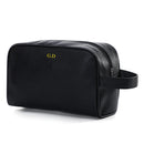 Bolsa de Cosméticos Personalizada GZGUANDA – Grande Capacidade com Zíper, Monograma e Inicial Gravada, Viagem e Negócios