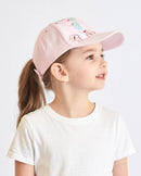 Boné Infantil de Beisebol Ajustável para Meninas – Chapéu de Sol Esportivo de Verão (53/56cm)