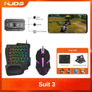 Controlador Móvel LEEDOAR M1 Pro 4 em 1 – Adaptador Mouse e Teclado Bluetooth V5.0 Programável para iOS e Android