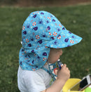 Chapéu de Sol Infantil Ajustável – Proteção Solar FPS 50+ para Bebês e Crianças