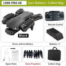 L900 Pro GPS Drone 4K – Quadcopter Profissional com Câmera Dupla, WiFi 5G, Motor Brushless e Alcance de 1,2KM