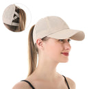 Boné de Beisebol Unissex de Verão – Viseira para Cabelo Cruzado, Respirável e Anti-UV, Casual e Esportivo
