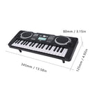 Piano Eletrônico Infantil 37 Teclas – Teclado Musical Portátil Educacional para Crianças