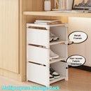 Organizador de Sapatos 6/8 Camadas | Sapateira Intercalar com Estrutura de Metal e Camadas de Tecido | Ideal para Entrada, Corredor ou Sala de Estar
