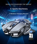 Mouse Sem Fio SC300 SSMMDZ – Recarregável, Silencioso, 6400 DPI, Luzes Coloridas, Para Notebook e Desktop