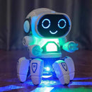 Robô Musical Infantil com Luzes LED – Brinquedo Educativo com Dança e Movimento para Crianças