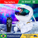 Projetor Astronauta Galaxy Starry Sky | Luz LED Noturna para Quarto e Sala de Jogos