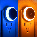 Luz Noturna LED com Sensor Inteligente Crepúsculo-Amanhecer | Plug-in Automática para Casa