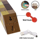 Luminária Noturna LED Recarregável USB – Luz Infantil e Decorativa para Natal, Sala e Quarto