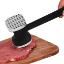 Amaciador de Carne Dupla Face | Martelo de Bife com Cabo Confortável