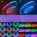 TUYA LED Strip Lights WS2812 RGBIC – Tira de LED Endereçável com Efeito Perseguidor, Wi-Fi, USB 5V, Smartlife Dreamcolor
