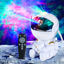 Projetor Astronauta Galaxy Starry Sky | Luz LED Noturna para Quarto e Sala de Jogos