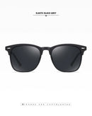 Óculos de Sol Masculinos MUMUCREAN 2025 – Retro Clássico Polarizado com Proteção UV400, Lentes Quadradas