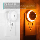 Luz Noturna LED com Sensor Inteligente Crepúsculo-Amanhecer | Plug-in Automática para Casa