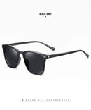 Óculos de Sol Masculinos MUMUCREAN 2025 – Retro Clássico Polarizado com Proteção UV400, Lentes Quadradas