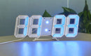 Relógio Digital 3D Niditon – Mesa e Parede, Moderno, com Exibição de Hora, Calendário e Umidade