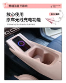 Tapete de Silicone para Carregamento Sem Fio – Console Central do BYD Dolphin Mini & Seagull (2023–2025)