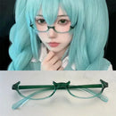 Óculos de Cosplay Kamishiro Rize / Akemi Homura | Acessório de Moda Redondo Sem Lentes