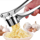 Espremedor de Alho Manual em Aço Inoxidável | Triturador de Alho e Gengibre Portátil para Cozinha Doméstica
