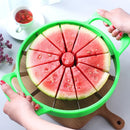 Cortador Manual de Melancia em Aço Inoxidável | Fatiador de Frutas Grande e Criativo com Design Ergonômico e Economia de Esforço